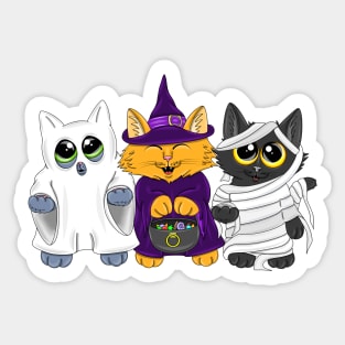 Trick or Treat Sticker